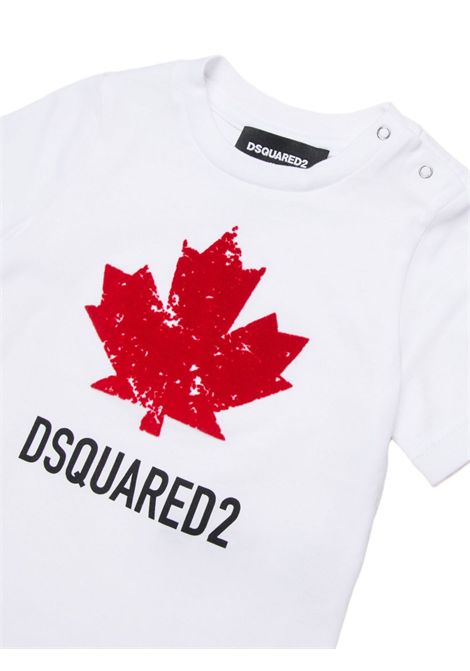 T-shirt con logo DSQUARED2 JUNIOR | DQ3112 D00XMDQ100